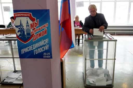 Russia-appointed officials in occupied regions of Ukraine to ask Putin for annexation Russia-appointed officials in occupied regions of Ukraine to ask Putin for annexation