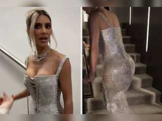 WION Fineprint: Kim Kardashian is seen in a painful dress at Milan Fashion Week
