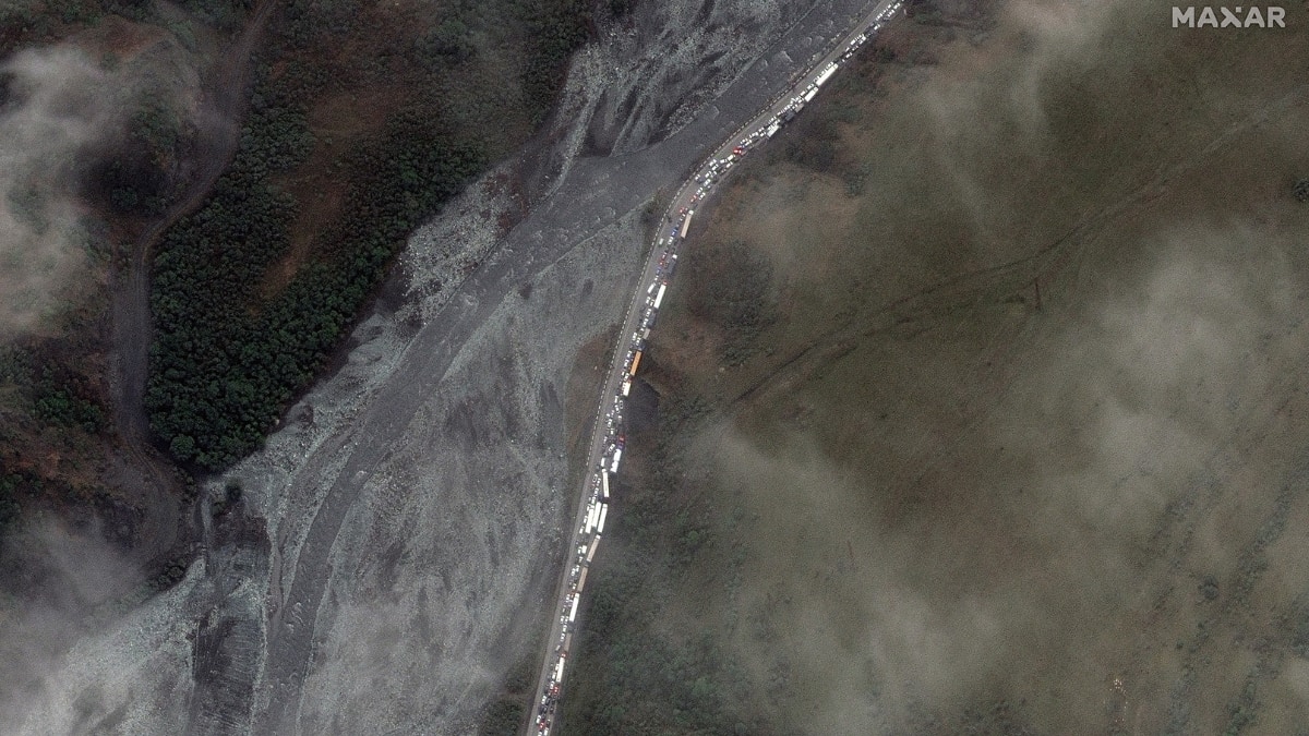 Queuing Cars and Trucks