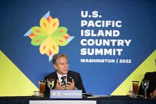 United States and Pacific island nations agree to ‘declaration of partnership’, says Blinken