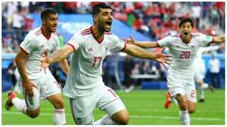 Iran defender Majid Hosseini sends support for protests