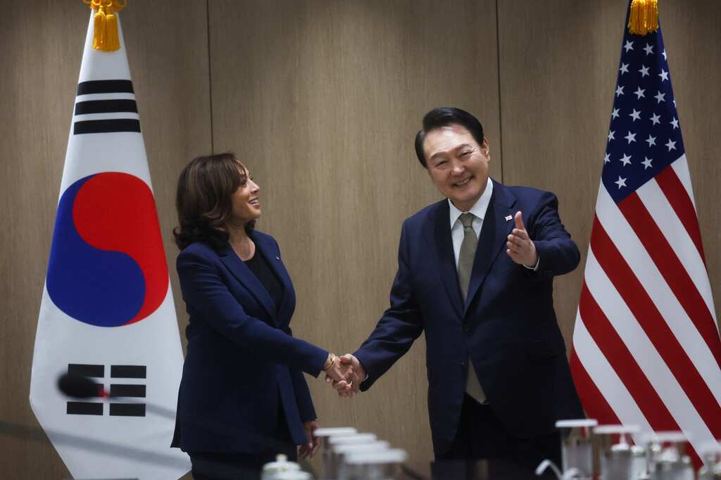 Kamala Harris, Yoon reinforce strength of alliance amid North Korea threats