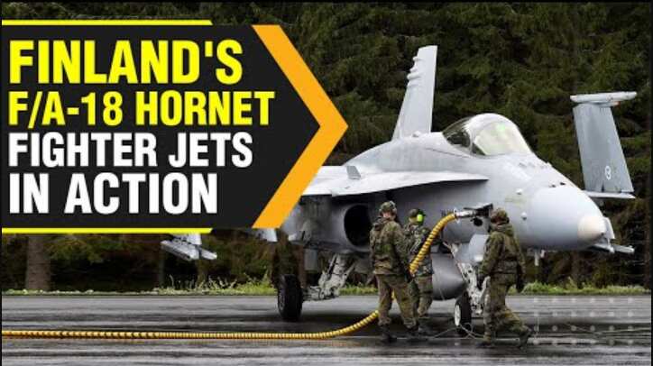 Finland closes highway for fighter jet drill for first time in decades amid NATO bid