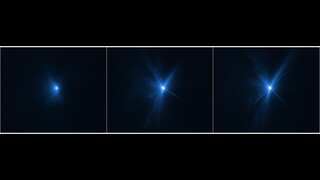 Webb and Hubble's telescopes reveal their first pics of DART impact