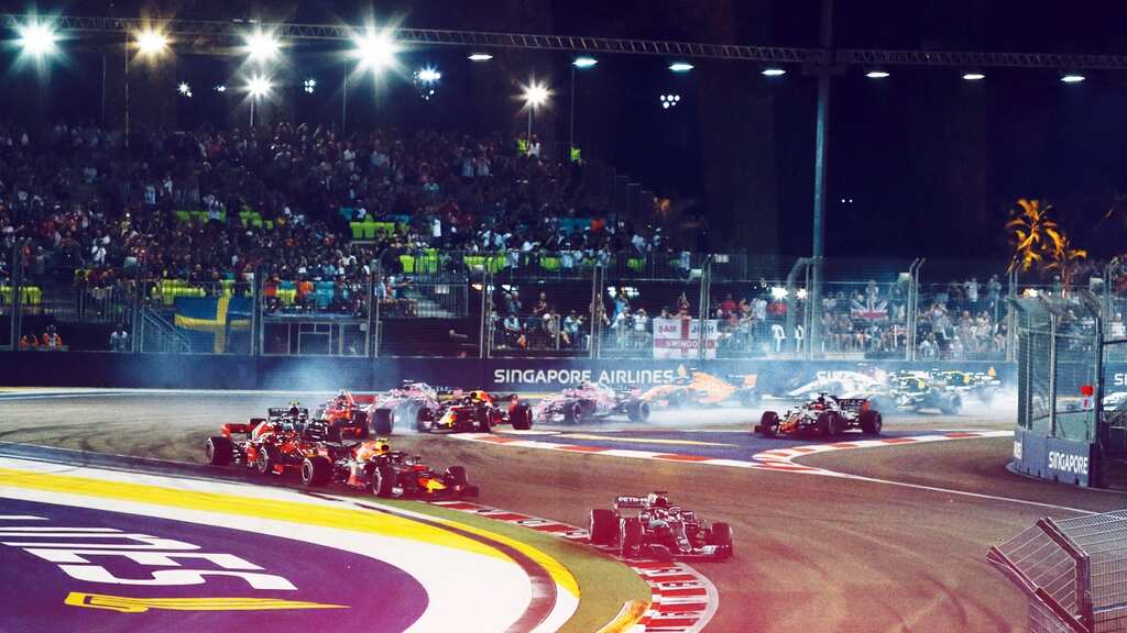 Singapore Grand Prix: Night race on F1's calender