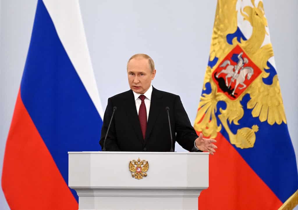 Putin blames West for Nord Stream blasts measuring 2.3 and 2.1 on Richter scale
