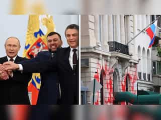 In pics: Lavish Russian ceremony for formal annexation of four Ukrainian regions