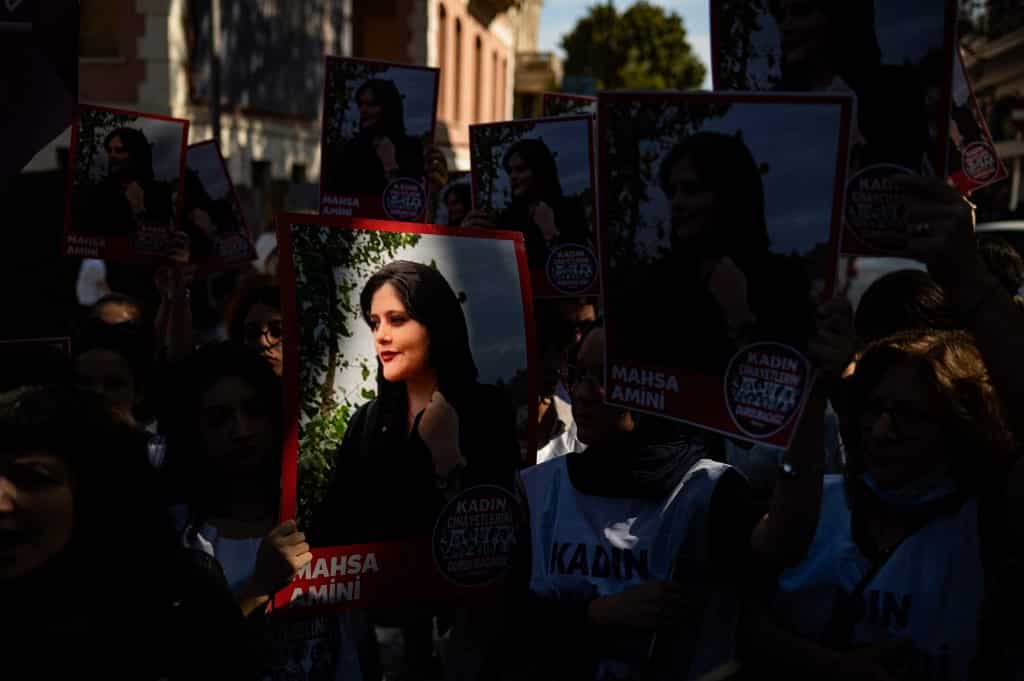 Mahsa Amini death: Nine Europeans arrested for protesting against Iranian government
