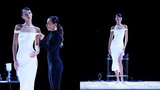 Paris Fashion Week SS23: Topless Bella Hadid gets spray-on dress on runway
