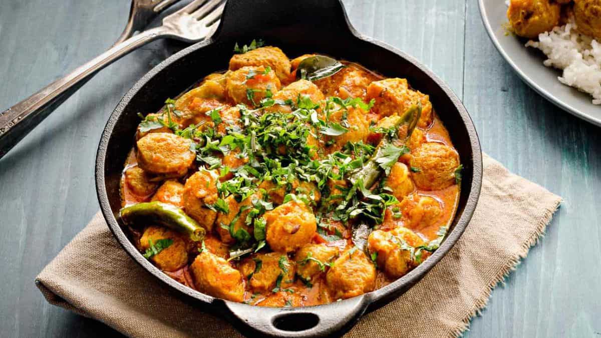 Soya bean curry