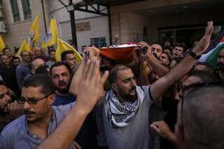 Palestinians mourn seven-year-old who passed away from 'fear' of Israeli soldiers