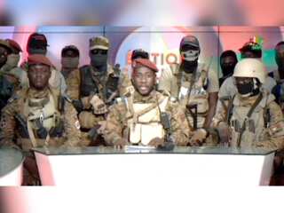 Soldiers announce overthrow of military government, army captain ousts leader