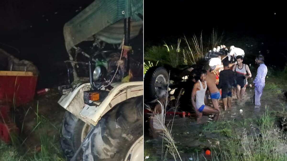 India: At least 26 killed as tractor-trolley carrying devotees falls into pond in Kanpur
