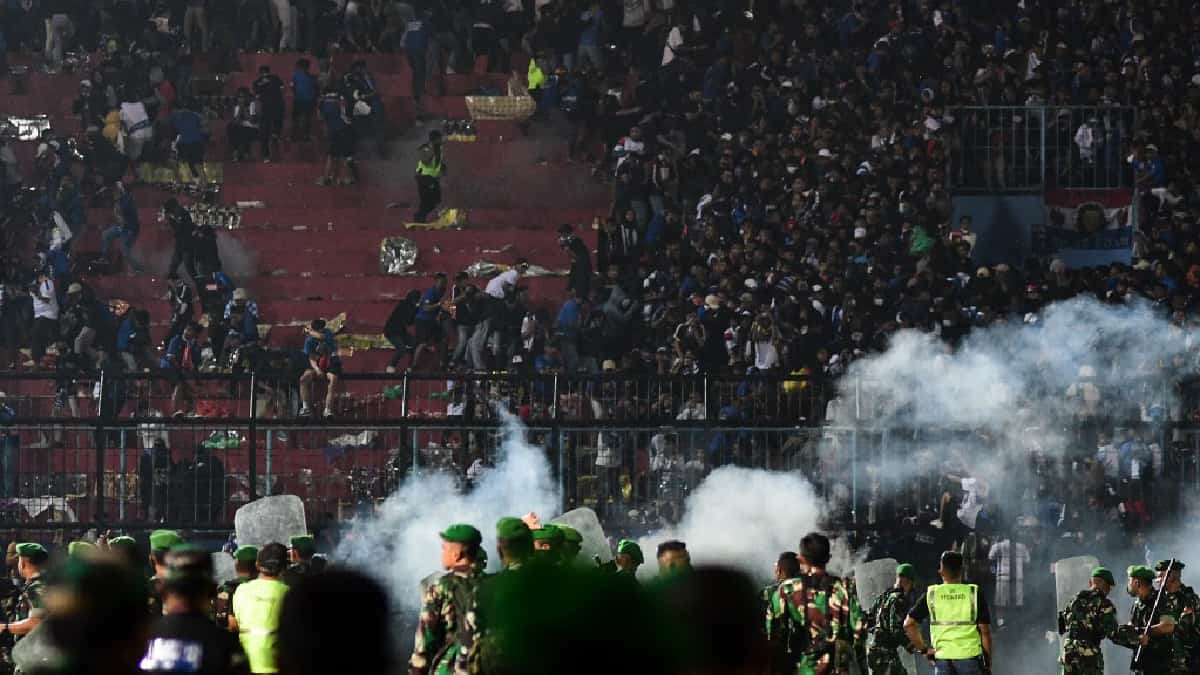 Indonesia football tragedy Coach Javier Roca says some 'fans died in