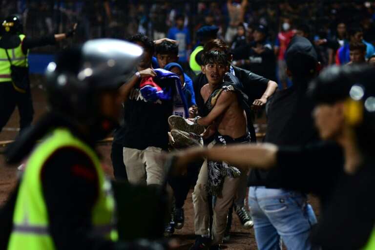 A look at major football stadium tragedies in the past