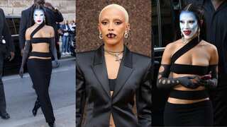 Doja Cat leaves everyone wonderstruck with other-worldly fashion at PFW SS23