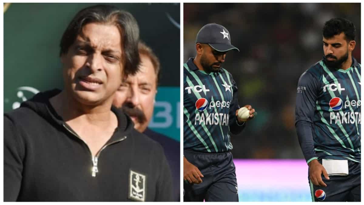 'I hope Pakistan don't....' - Shoaib Akhtar 'scared' of Babar Azam & Co.'s T20 World Cup chances 'I hope Pakistan don't....' - Shoaib Akhtar 'scared' of Babar Azam & Co.'s T20 World Cup chances