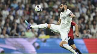 Real Madrid drop first points in La Liga as Karim Benzema spurns penalty against Osasuna
