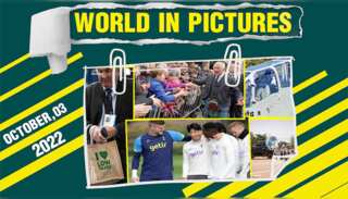 World in Pictures: Annual Conservative Party Conference in UK; Induction ceremony of India's LCH