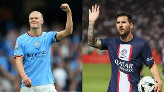 Manchester City manager Pep Guardiola explains key difference between Lionel Messi and Erling Haaland