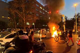 EU to impose sanctions on Iran as Khamenei blames ‘enemies’ for protests