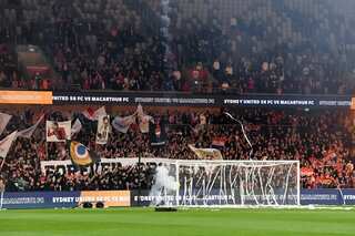 Sydney United 58 fans condemned for Nazi-style salute and song