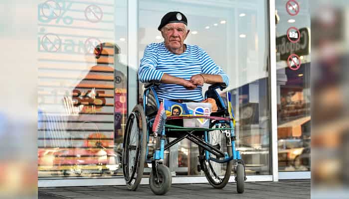 Ukrainian pensioner who lost legs defies Russian occupation