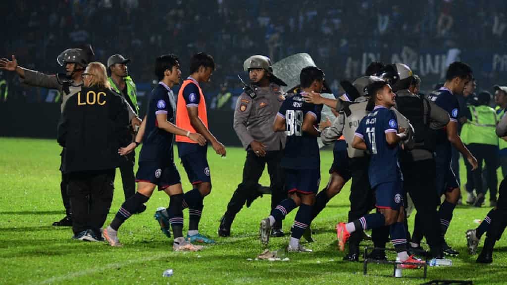 Indonesia football association bans two Arema FC officials for life after stadium stampede