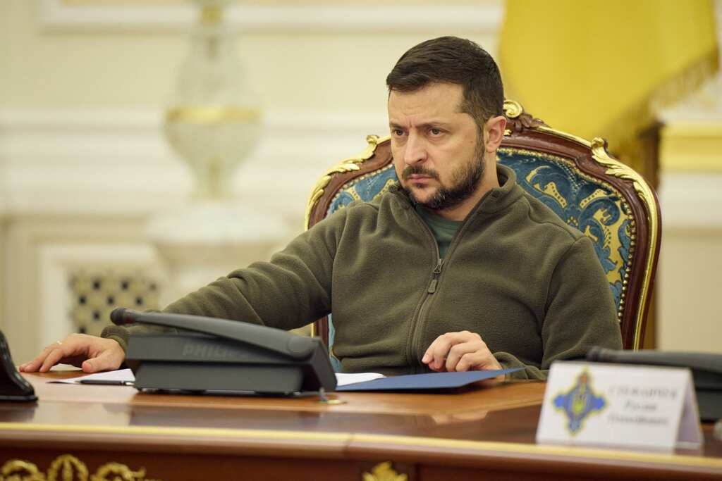 Zelensky decree rules out Ukraine talks with Putin as 'impossible'