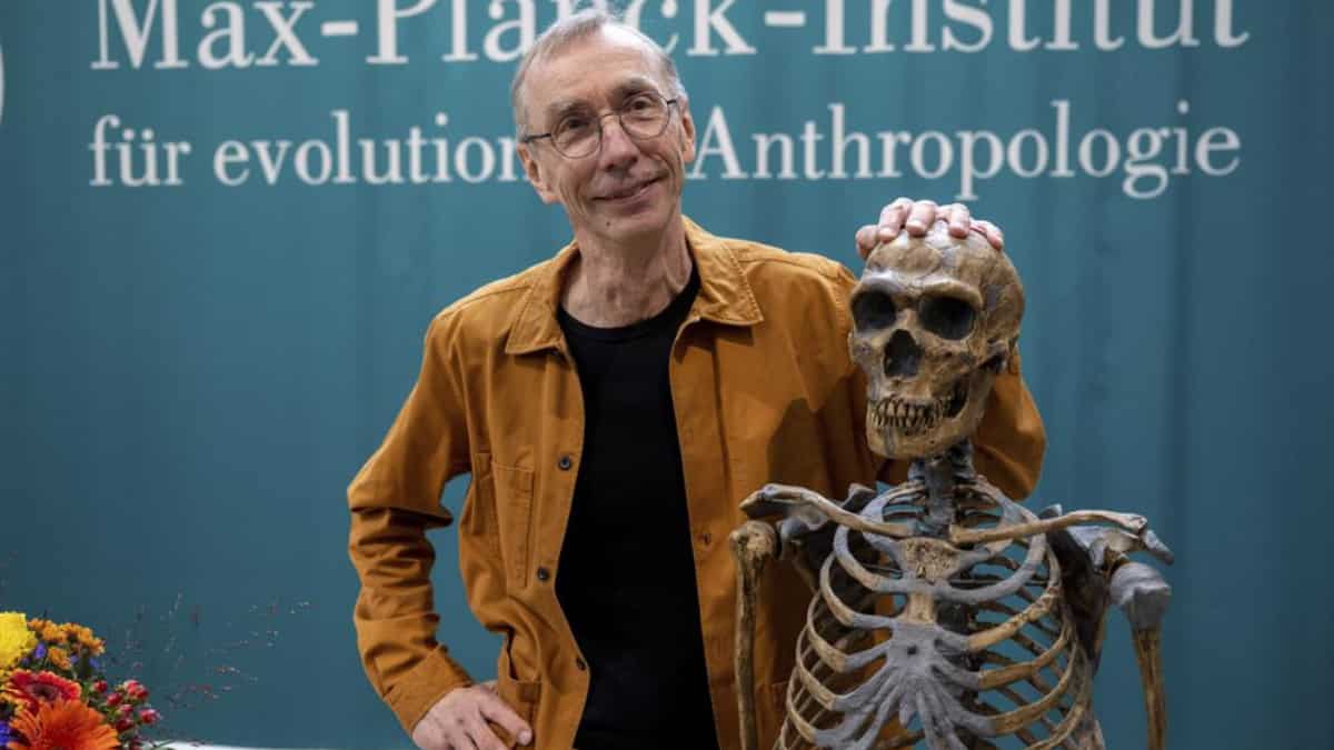 Nobel Prize winner Svante Paabo thought the call from Sweden was about a ‘lawn mower’ Nobel Prize winner Svante Paabo thought the call from Sweden was about a ‘lawn mower’