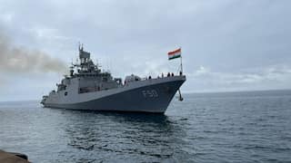INS Tarkash is India's first-ever warship to patrol Gulf of Guinea; 41-day mission completed