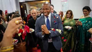 US: New York City mayor Adams attends Durga Puja celebrations with Bengali community