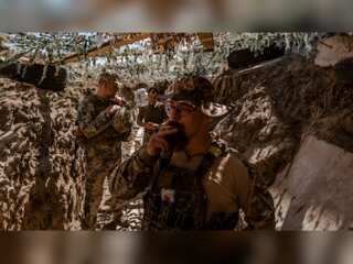 Russian Invasion: Ukrainian forces raise their flags in Kharkiv village