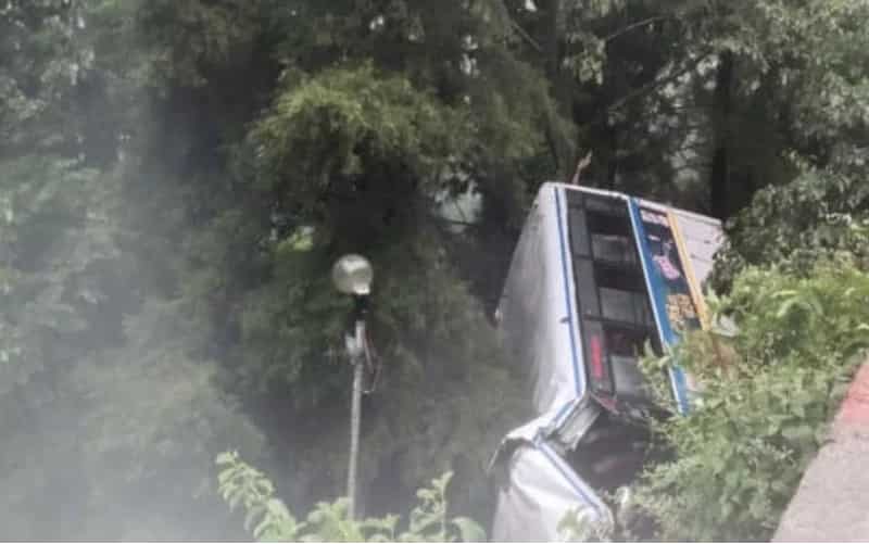25 dead after bus falls into 500-metre gorge in India’s Uttarakhand state