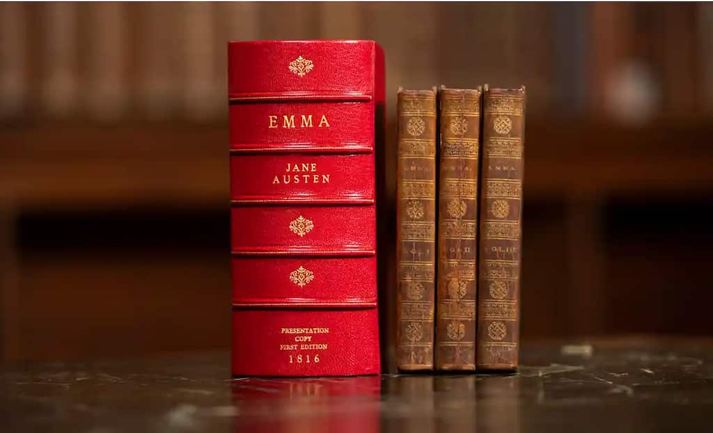 Inscribed copy of Jane Austen's novel Emma sells for £375,000
