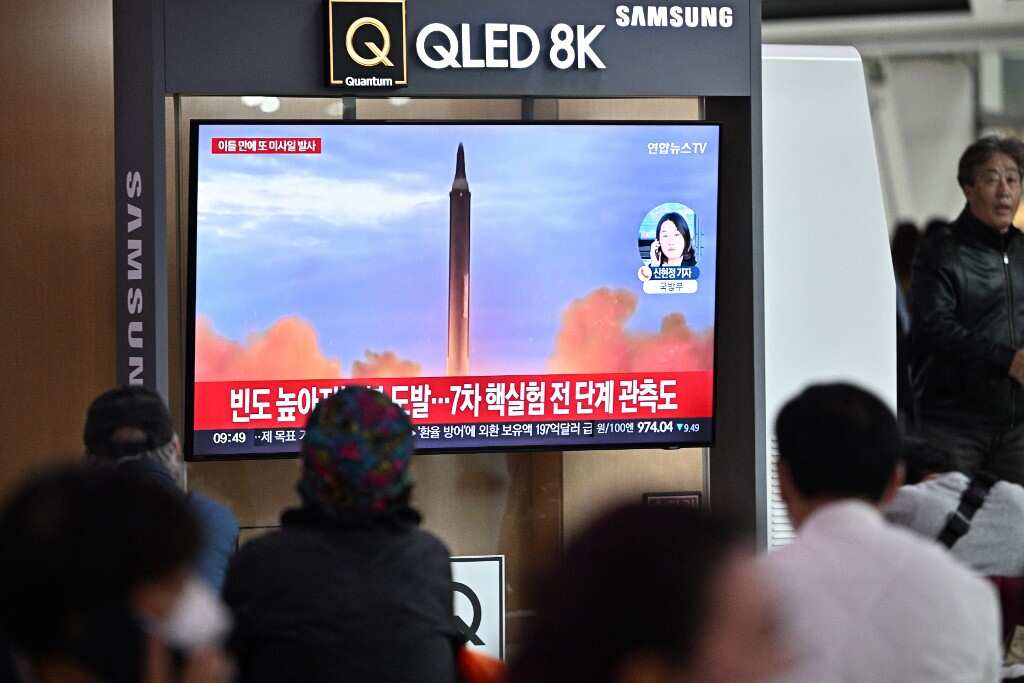 North Korea fires two ballistic missiles towards sea in direction of Japan North Korea fires two ballistic missiles towards sea in direction of Japan