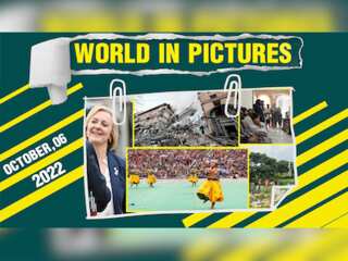 World in Pictures: UK PM Liz Truss arrives at the Prague castle; 'Thimphu Tshechu festival in Bhutan
