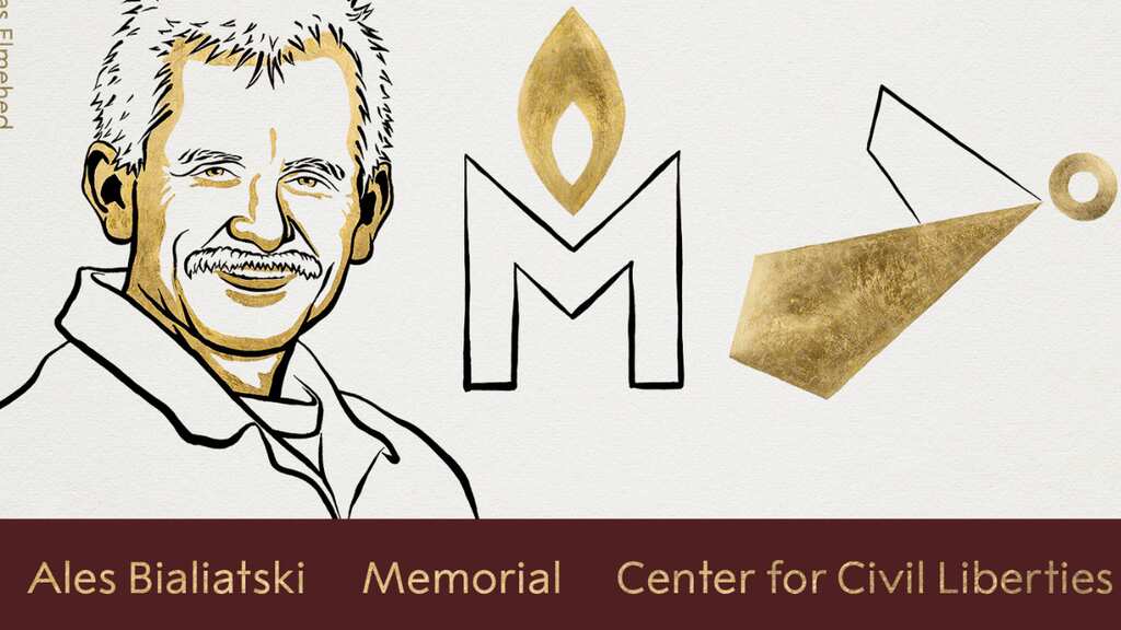 Nobel Peace Prize 2022 jointly awarded to human rights champions in Belarus, Ukraine and Russia