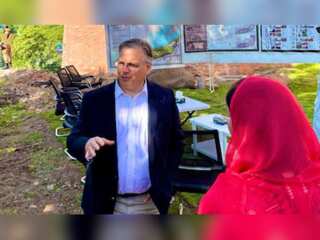 US envoy to Pak Donald Blome calls PoK 'Azad Jammu & Kashmir'