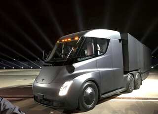 Musk says Pepsi to receive Tesla's first semi-electric commercial truck in Dec