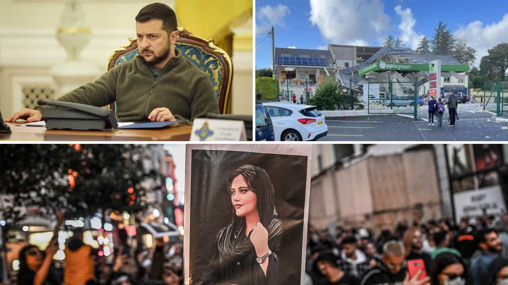 Morning news brief: Irish service station devastated in a blast killing three & more