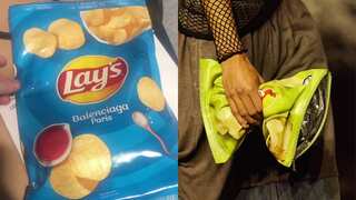 Wait, what? Balenciaga now has luxury potato chips bag in their collection