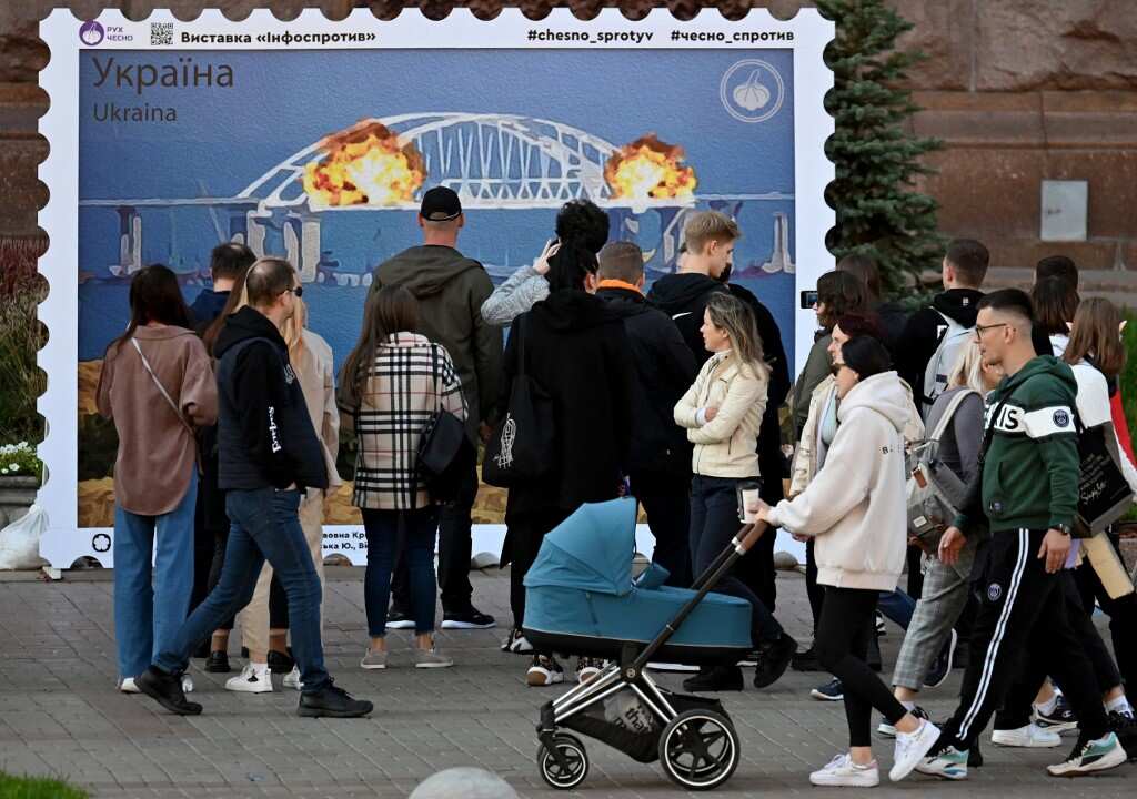 Russian President Putin ramps up security of Kerch bridge connecting Crimea after blast