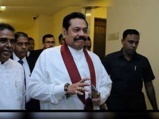 Sri Lanka's Ex-PM Mahinda Rajapaksa pledges to support Wickremesinghe