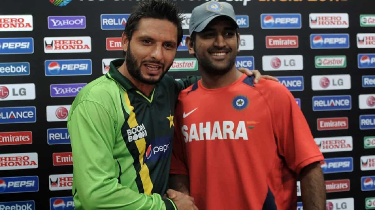 MS Dhoni finished the hype around India-Pakistan rivalry because he kept winning against us: Shahid Afridi