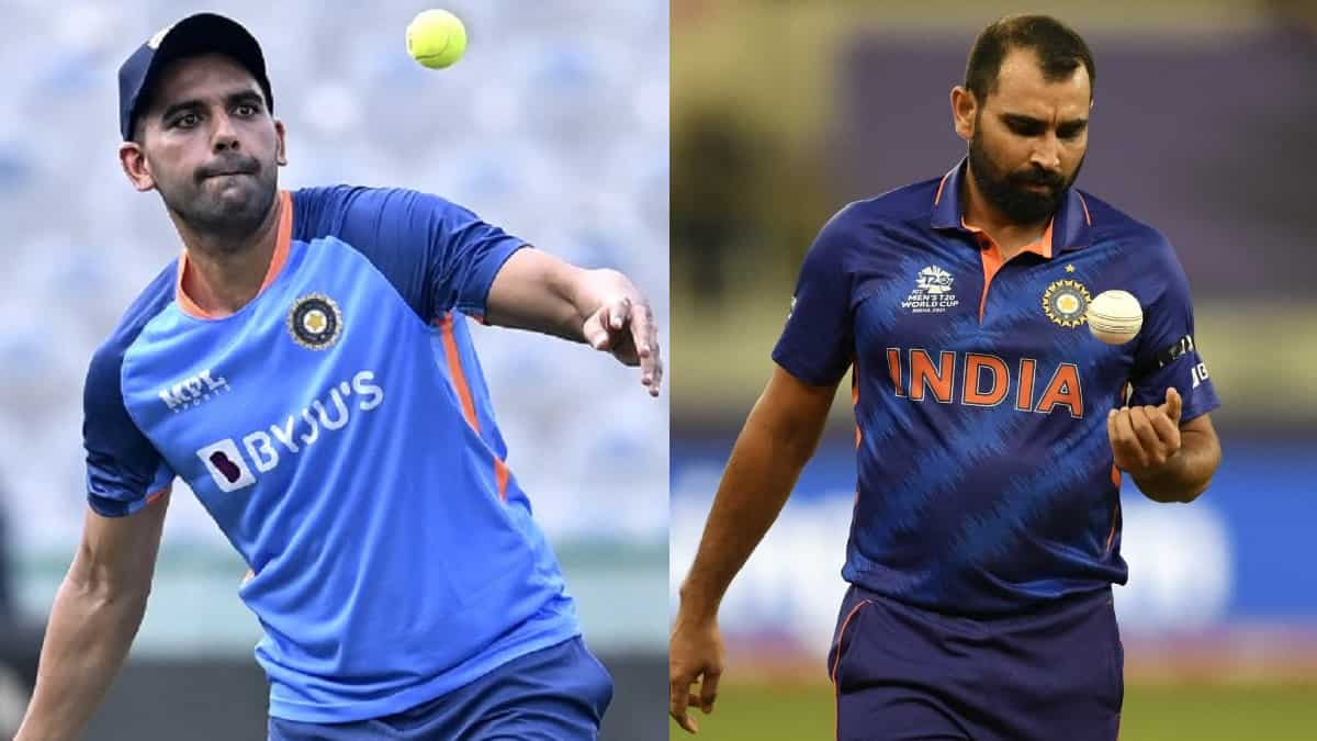 Md. Shami or Deepak Chahar? Former India keeper picks Jasprit Bumrah's replacement for T20 WC 2022 Md. Shami or Deepak Chahar? Former India keeper picks Jasprit Bumrah's replacement for T20 WC 2022