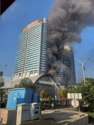 WATCH: Massive fire erupts at Centaurus mall in Pakistan’s Islamabad