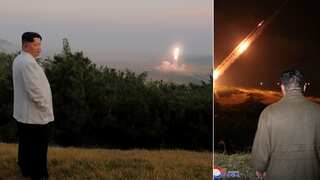 North Korea claims it test-fired a pair of long-range cruise missiles, overseen by Kim Jong Un