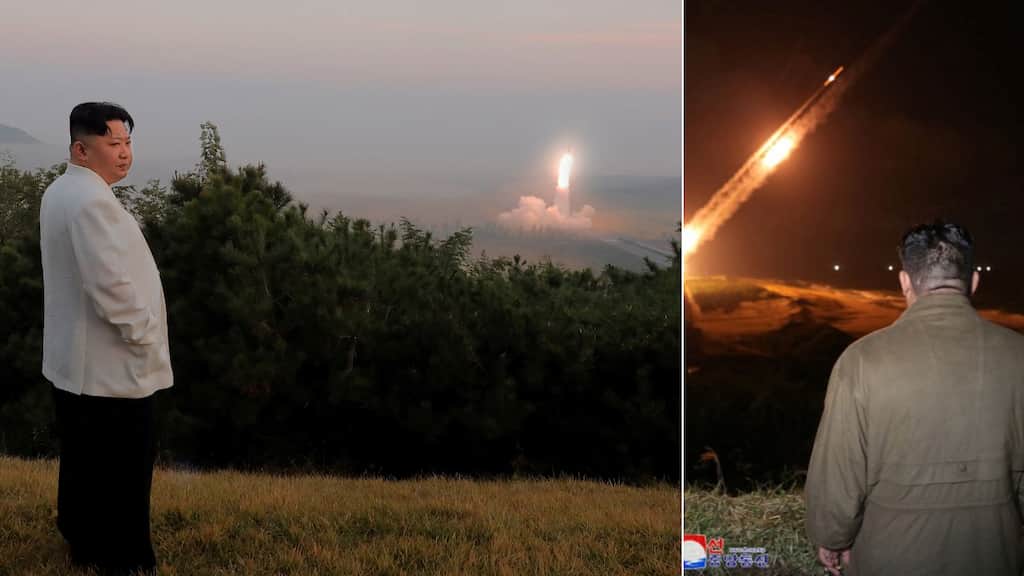 North Korea claims it test-fired a pair of long-range cruise missiles, overseen by Kim Jong Un