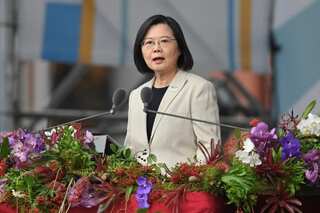 Taiwanese President Tsai Ing-Wen warns China, ambassador says freedom not for 'sale'
